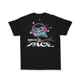 Drum n Pace Black Cotton T-Shirt