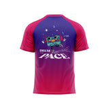Drum n Pace Purple Running T-Shirt