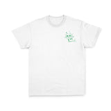 Drum n Pace White Cotton T-Shirt